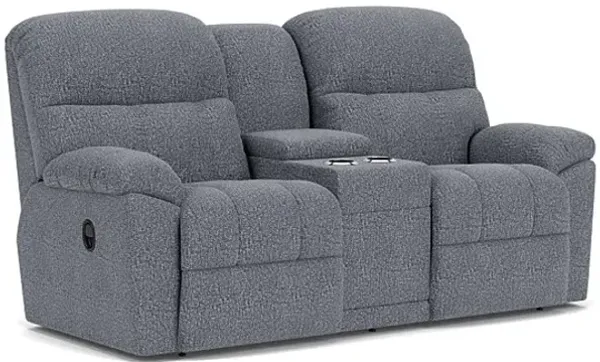 Morrison Eclipse Reclining Console Loveseat by La-Z-Boy