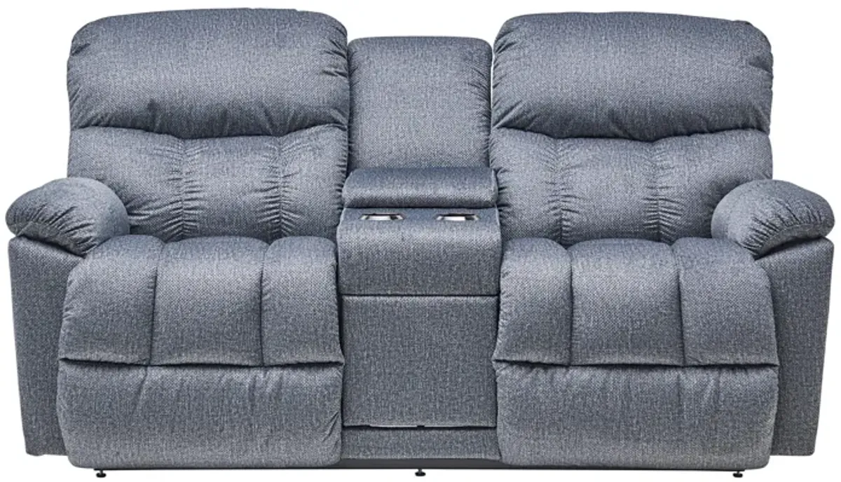 Morrison Eclipse Reclining Console Loveseat by La-Z-Boy