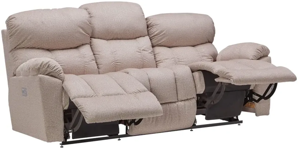 Morrison Sand Dual Power Reclining Sofa by La-Z-Boy