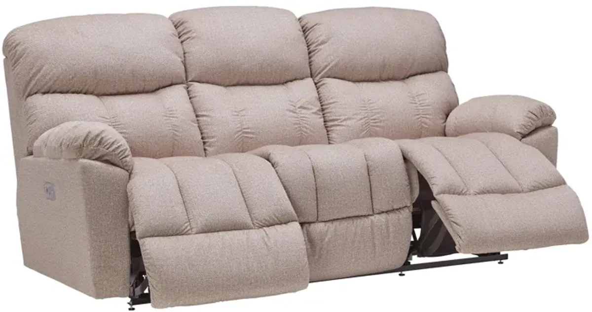 Morrison Sand Dual Power Reclining Sofa by La-Z-Boy