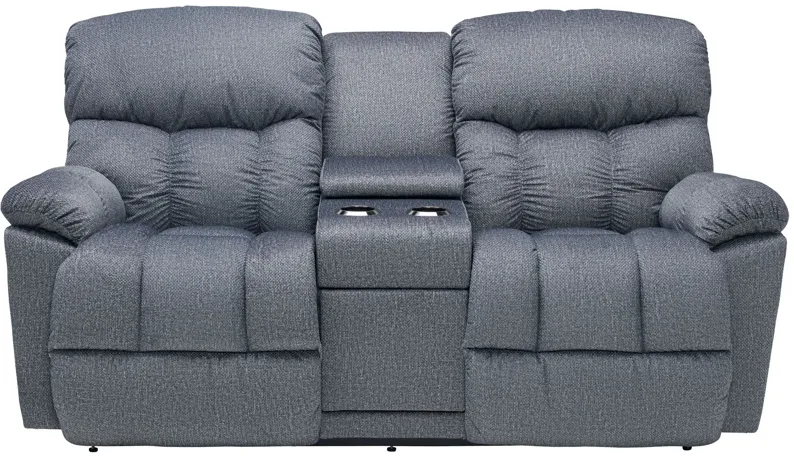 Morrison Eclipse Dual Power Reclining Console Loveseat by La-Z-Boy