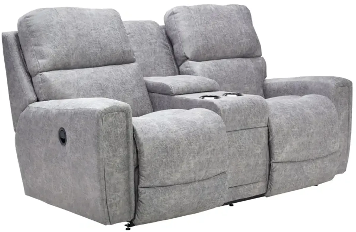 Apollo Reclining Console Loveseat by La-Z-Boy