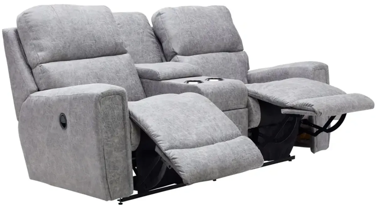 Apollo Reclining Console Loveseat by La-Z-Boy