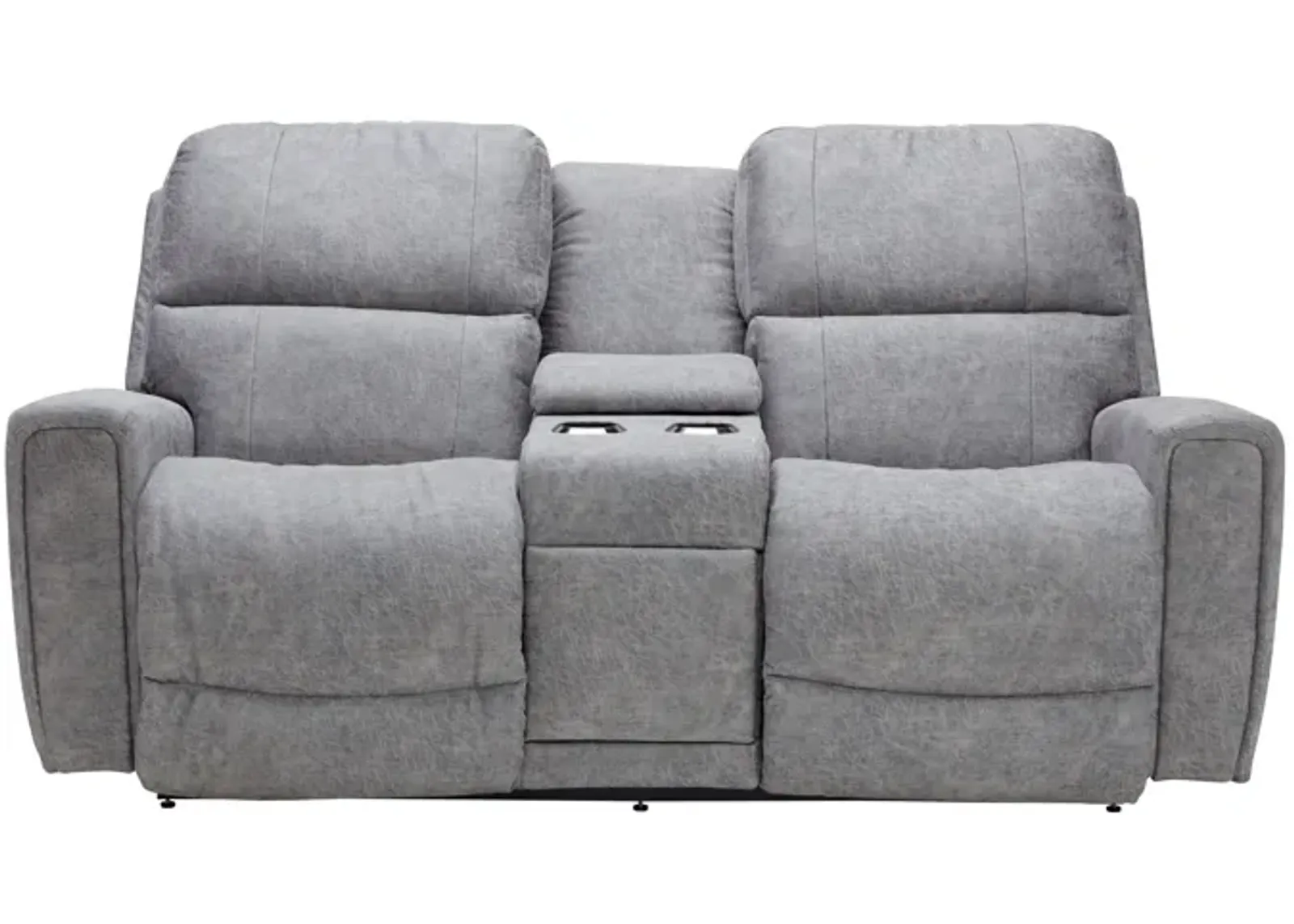 Apollo Dual Power Reclining Console Loveseat by La-Z-Boy