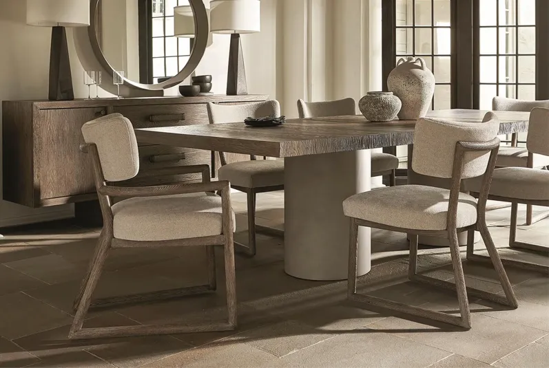 Casa Rectangular Table + 4 Side Chairs by Bernhardt