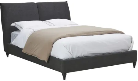 Remi Grey Queen Upholstered Bed
