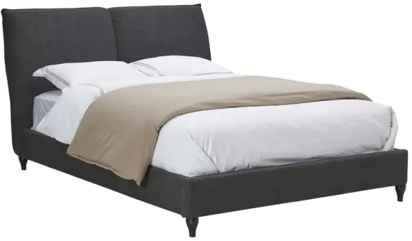 Remi Grey Queen Upholstered Bed