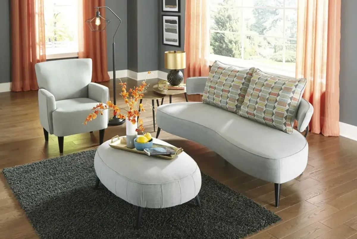 Hollyann Oversized Accent Ottoman