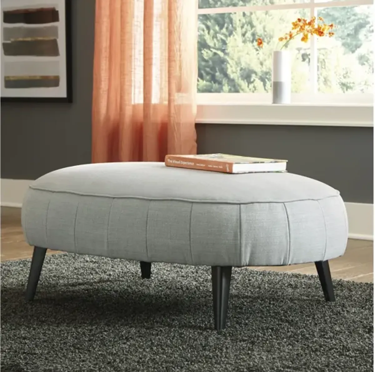 Hollyann Oversized Accent Ottoman