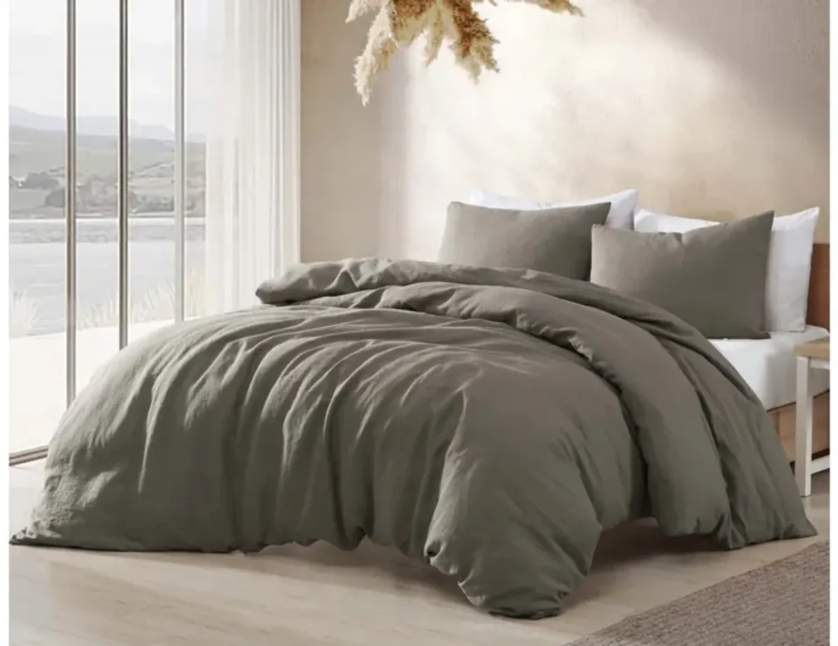 Loft Charcoal 3pc Queen Comforter Set