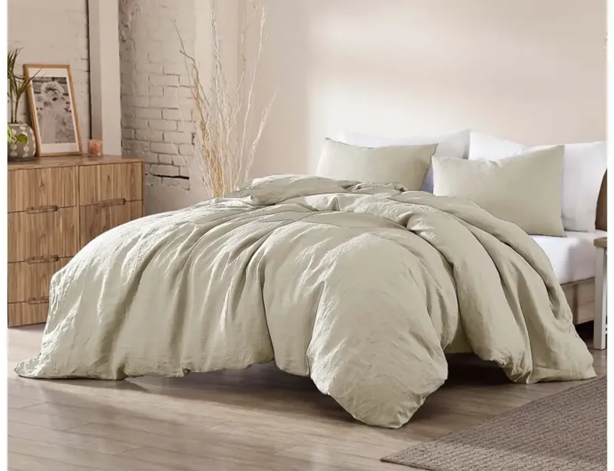 Loft Oatmeal 2pc Twin Comforter Set