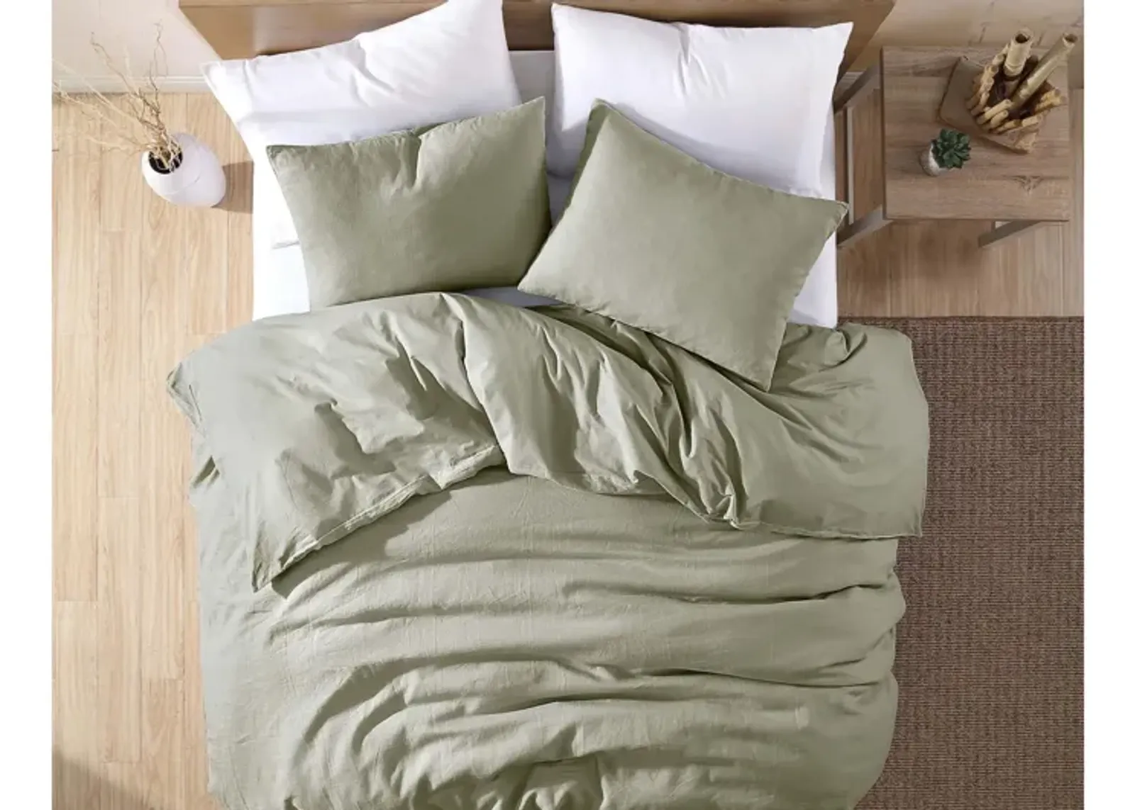 Loft Sage 2pc Twin Comforter Set