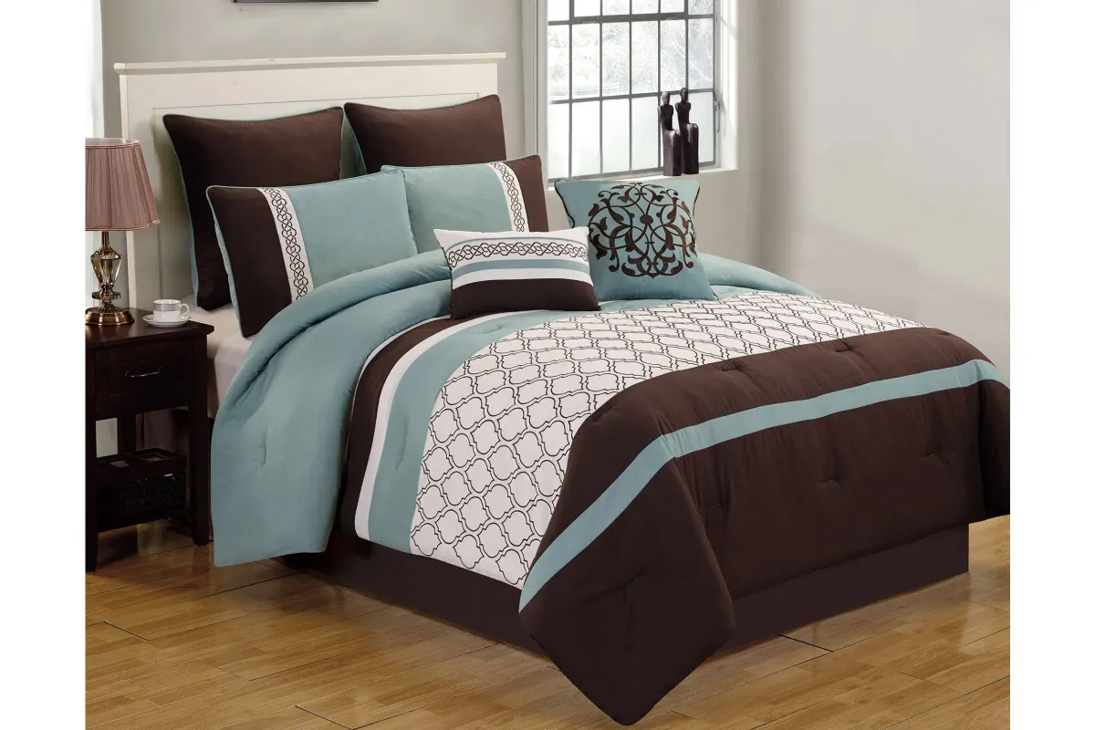 Teagan 8pc King Comforter Set