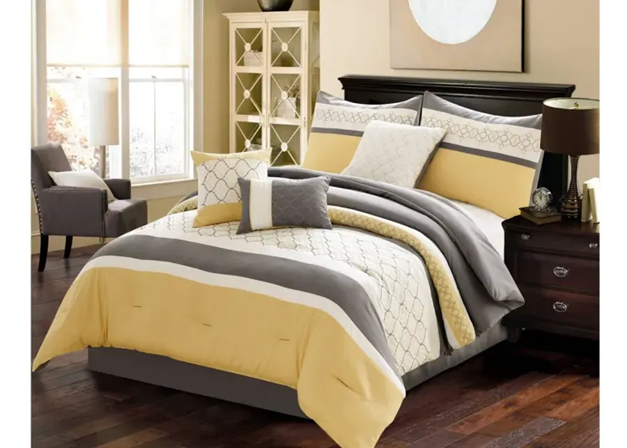 Vermont 7pc Queen Comforter Set