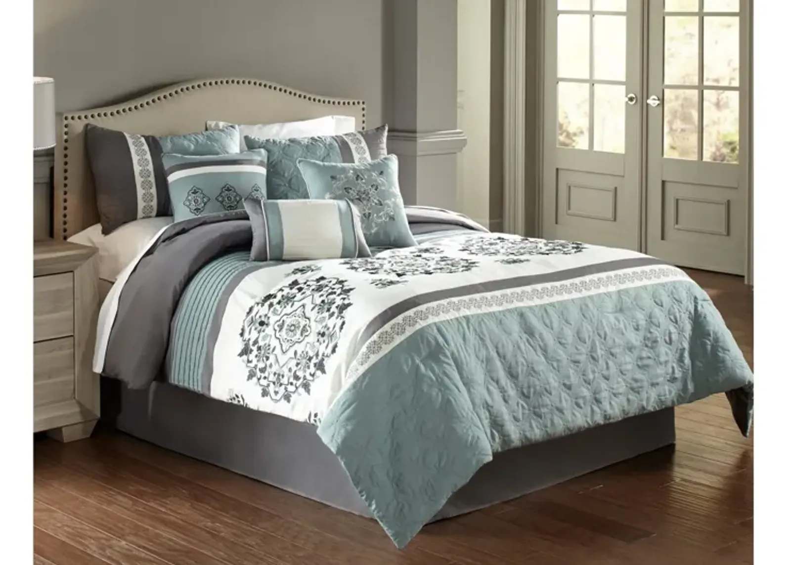 Aria 7-Piece Queen Comforter Set