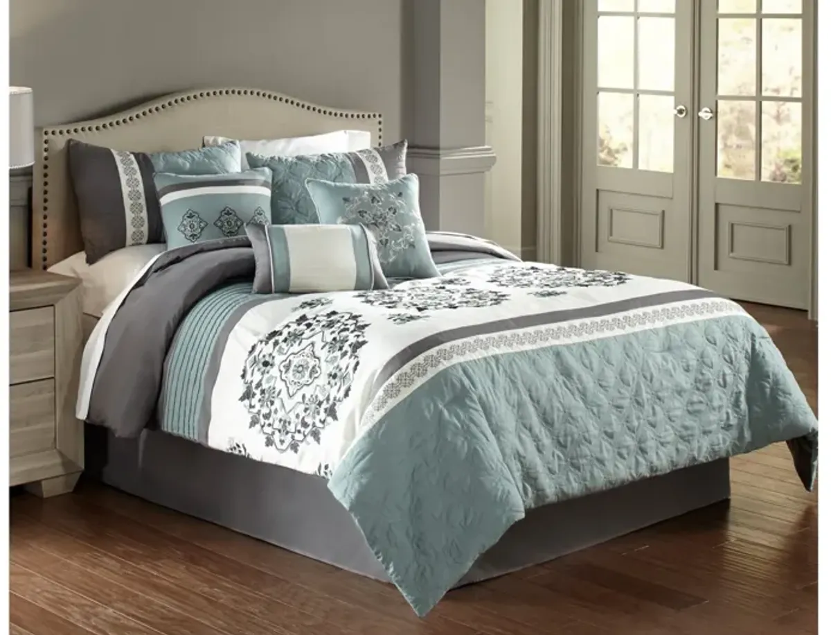 Aria 7-Piece Queen Comforter Set