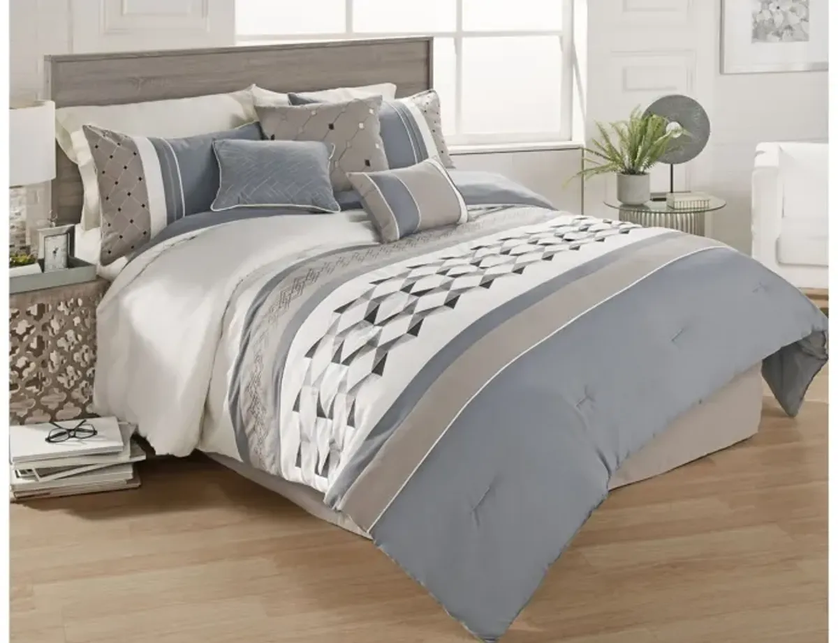 Bailey 7 PC King Comforter Set