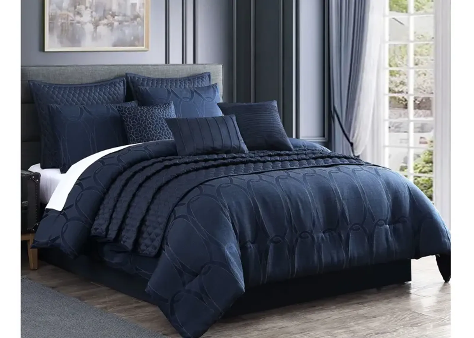 Danielle 10pc King Comforter Set