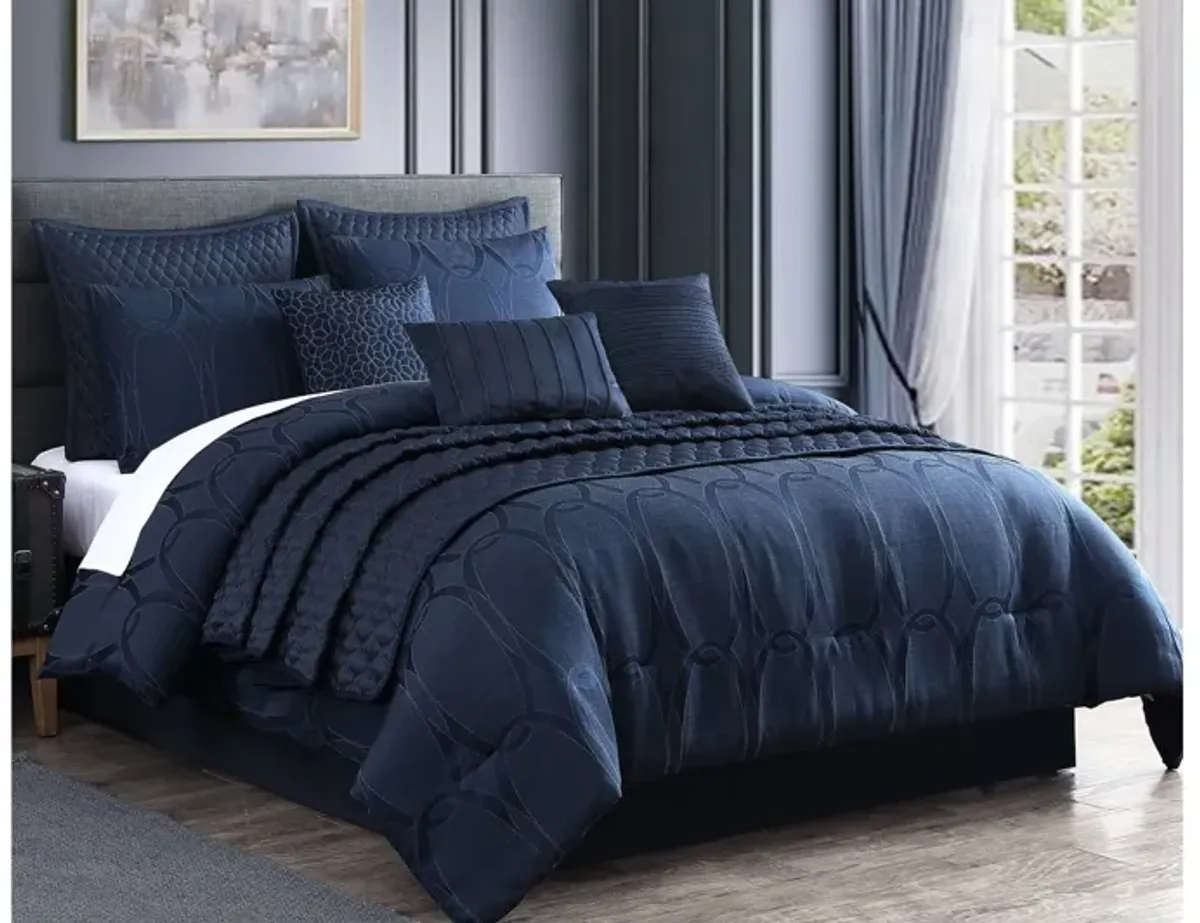 Danielle 10pc King Comforter Set