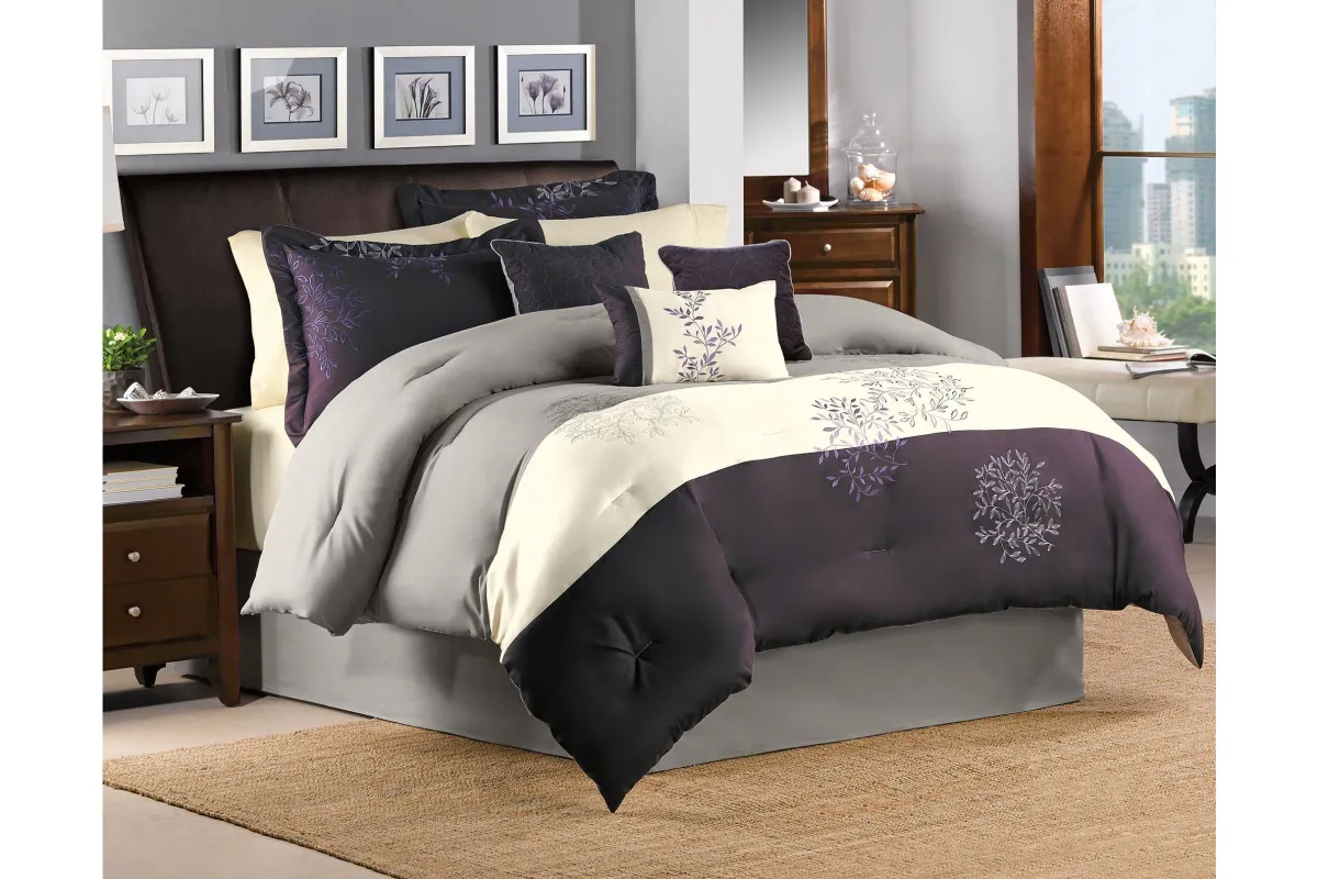 Glenberry 7pc Queen Comforter Set