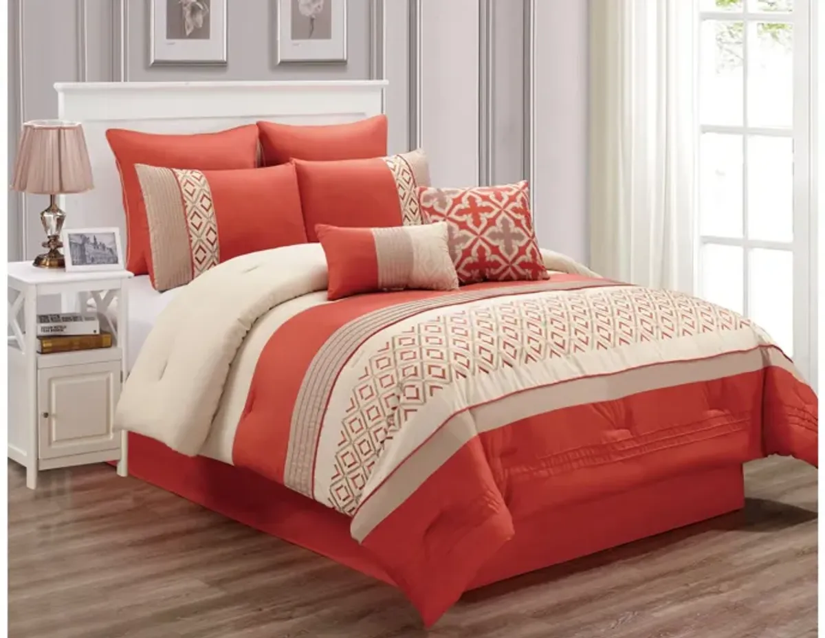 Jaylin 8pc King Comforter Set