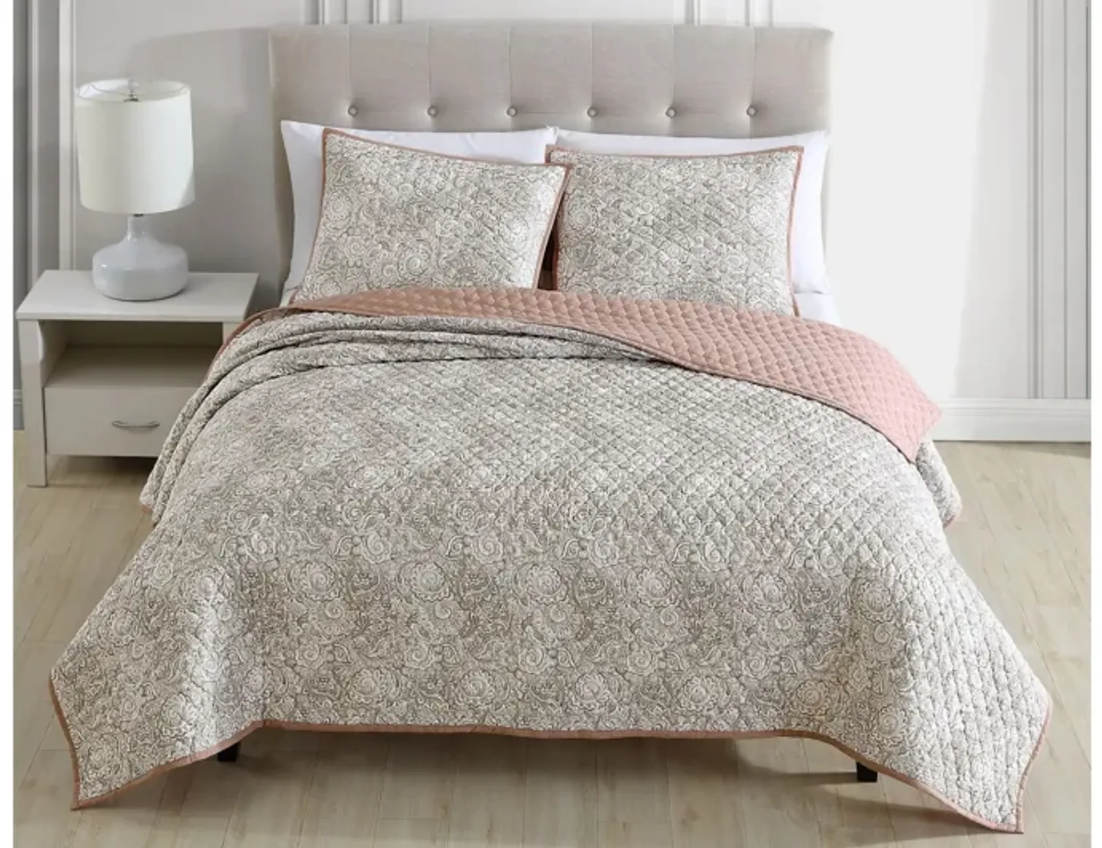 Kaylan 3pc Full/Queen Coverlet Set