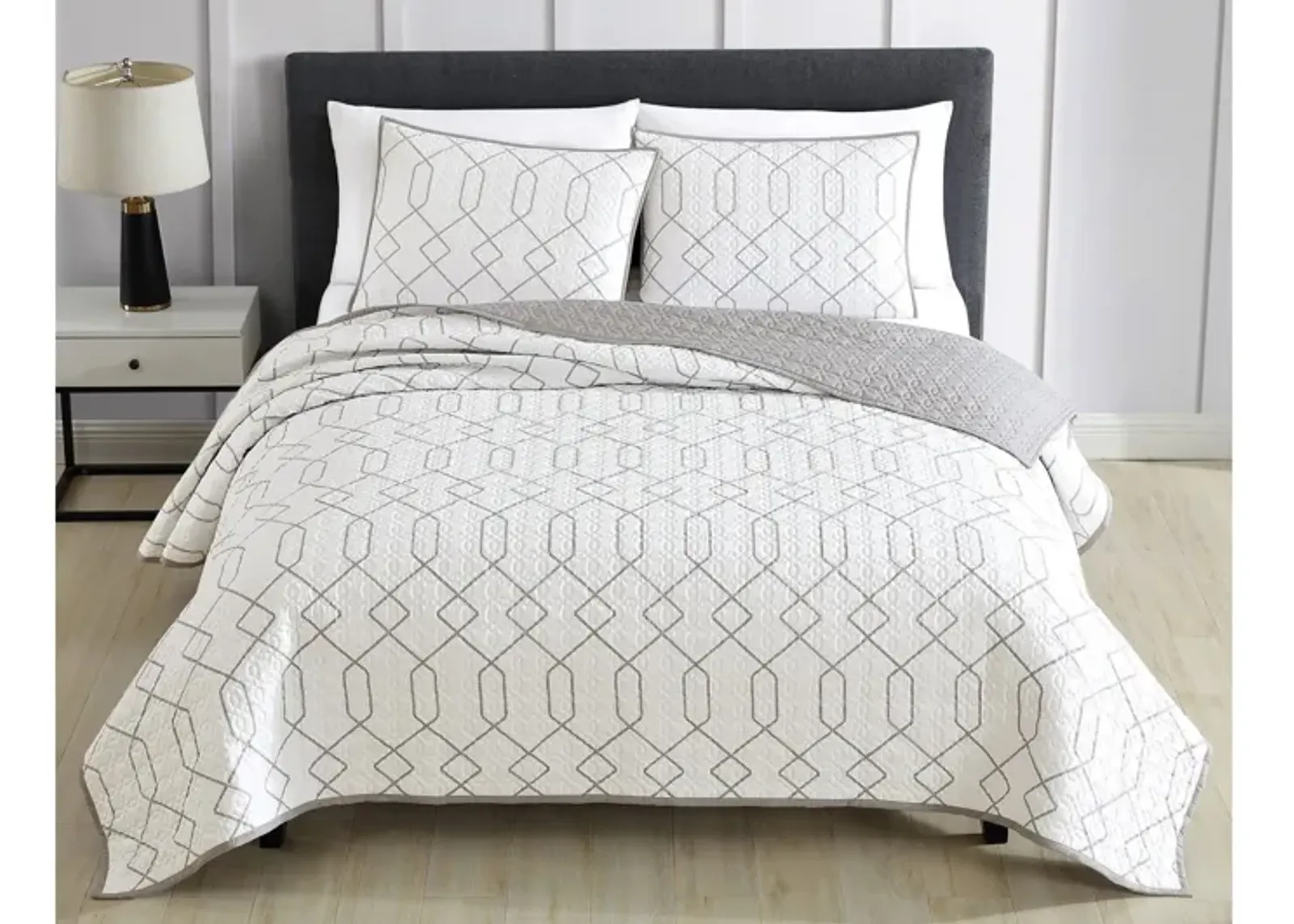 Kensil 2pc Twin Coverlet Set