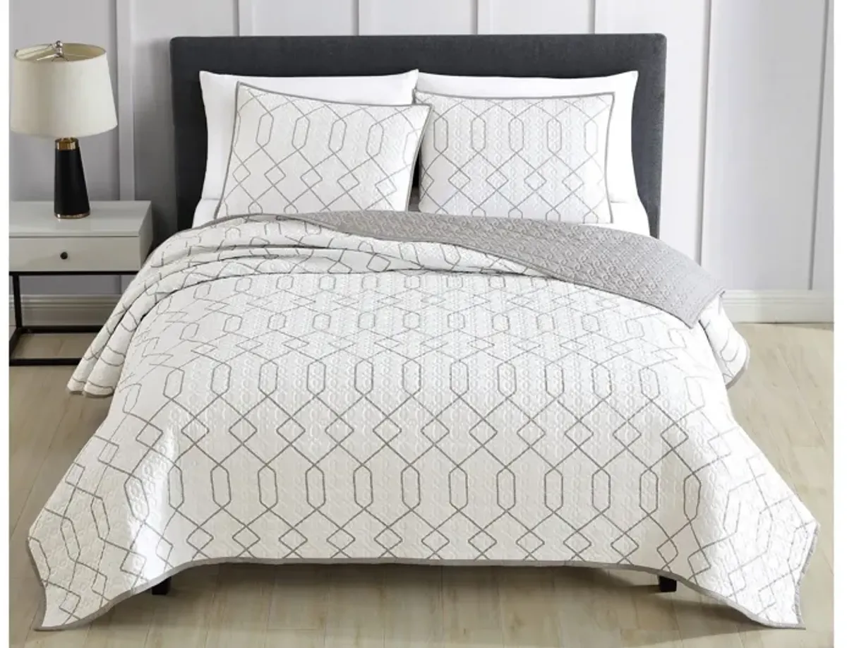 Kensil 2pc Twin Coverlet Set