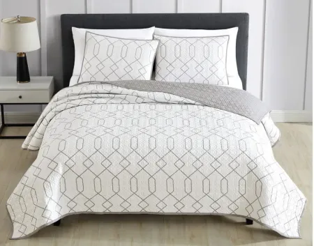 Kensil 2pc Twin Coverlet Set
