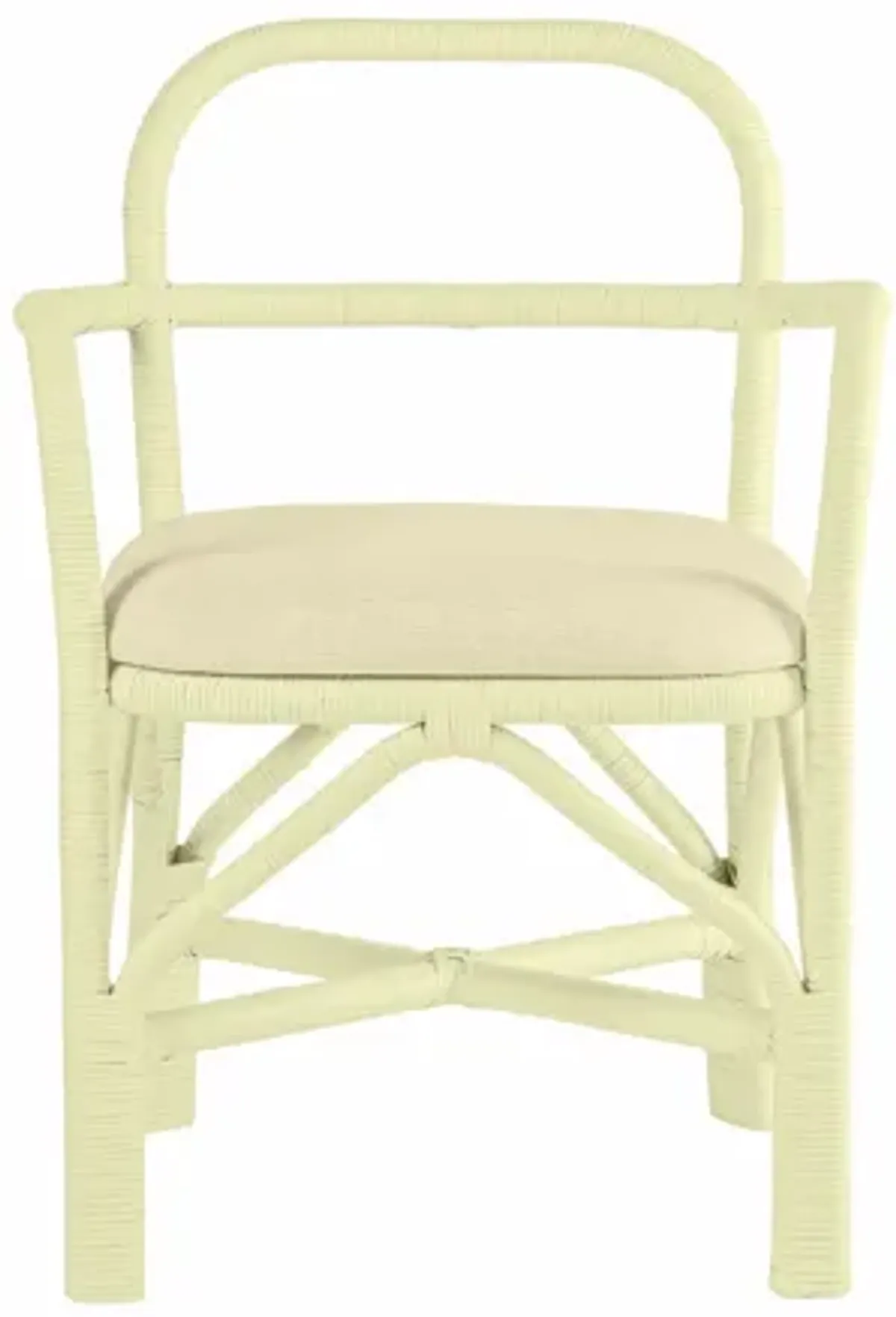 Ginny Cream Rattan Dining Chair