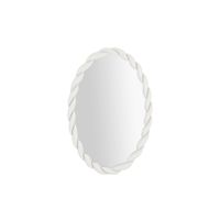Agnes Cream Oval Mirror