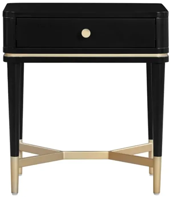 Julieta Black Nightstand