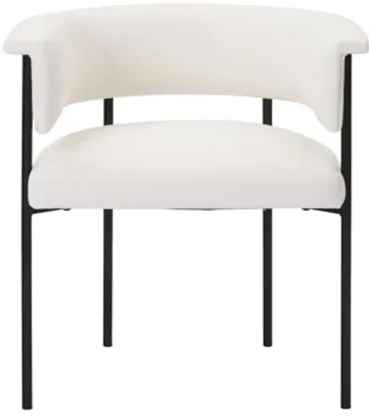 Taylor Cream Performance Linen Dining Chair