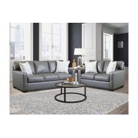 Bauer Leather Loveseat