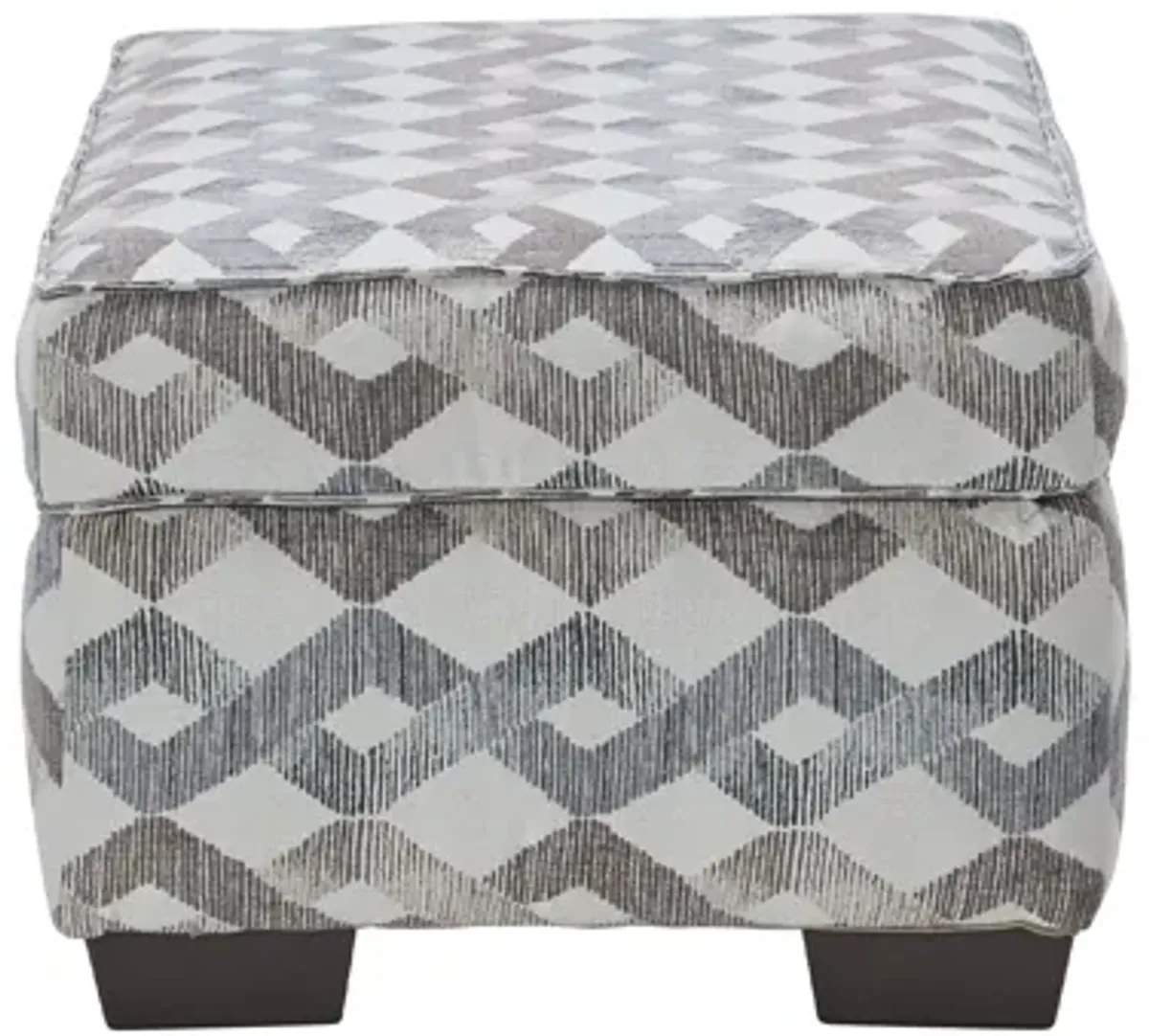 Scotty Grey Ottoman