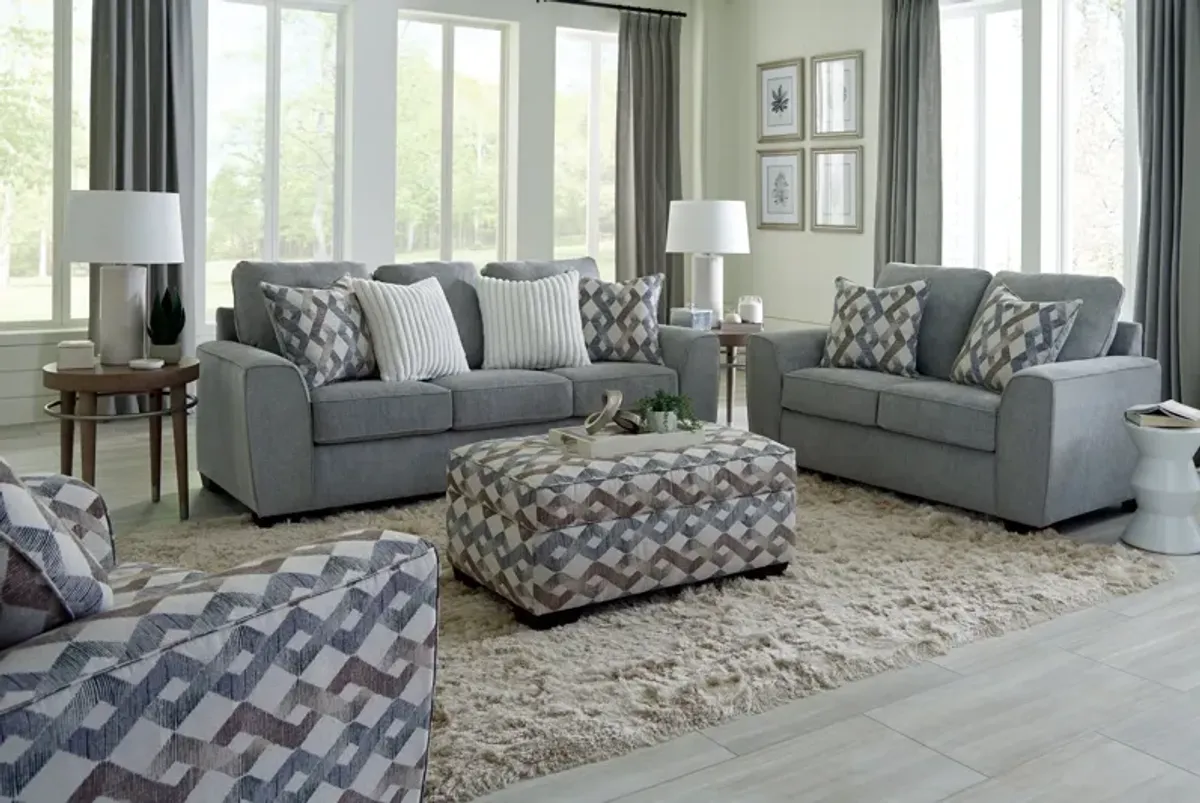 Scotty Grey Loveseat