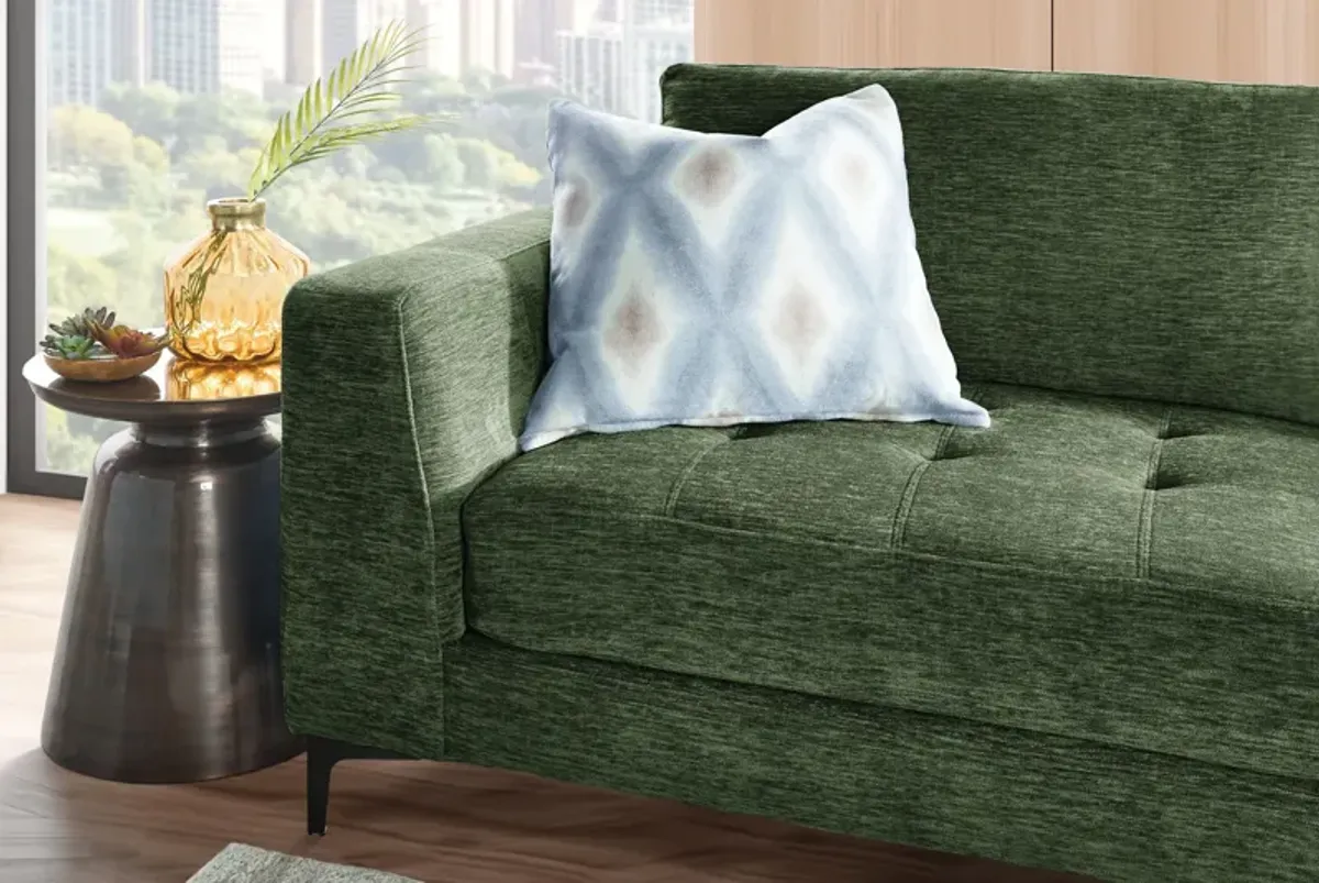 Wren Green Loveseat