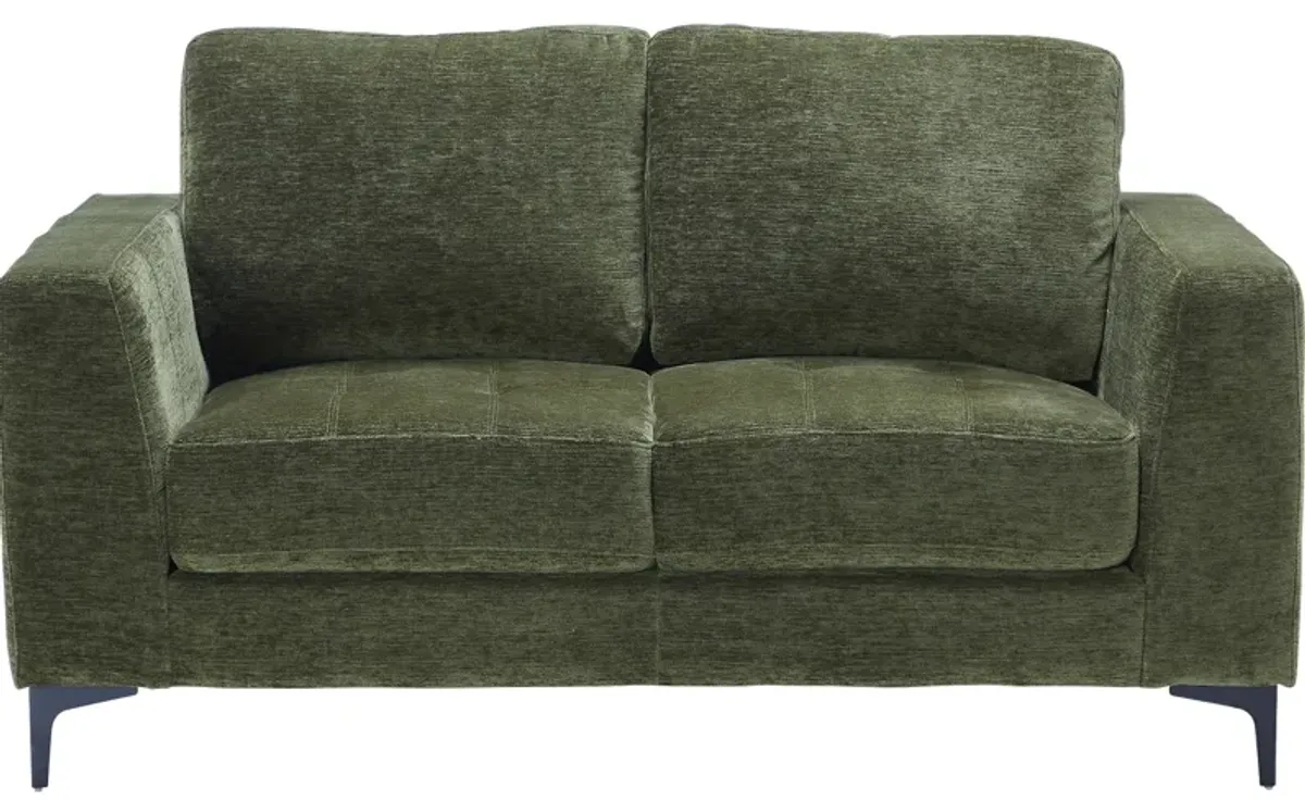 Wren Green Loveseat