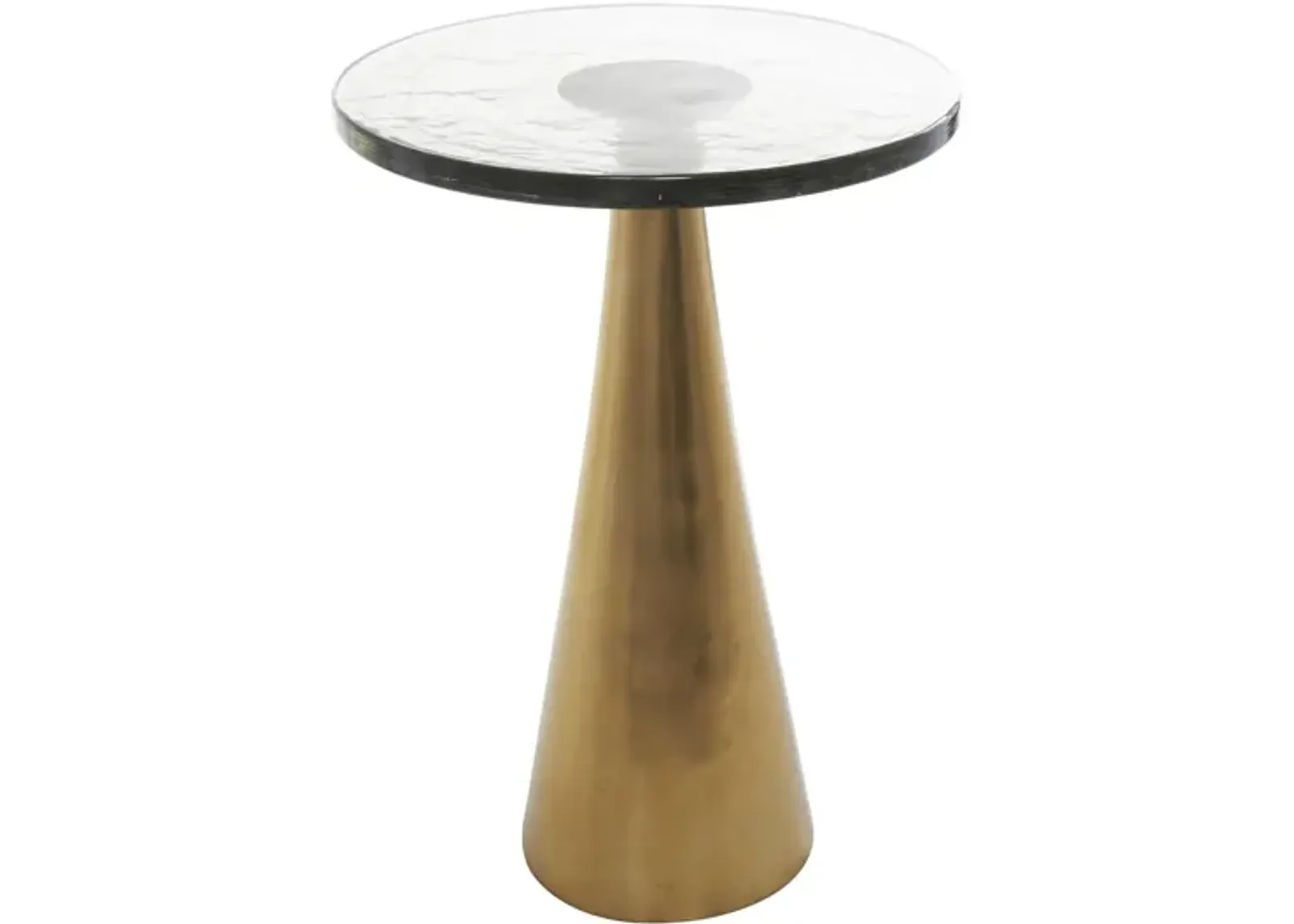 Geometric Cone Accent Table