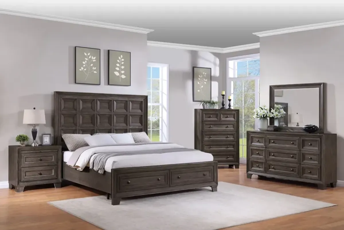 Hubbard King Storage Bed