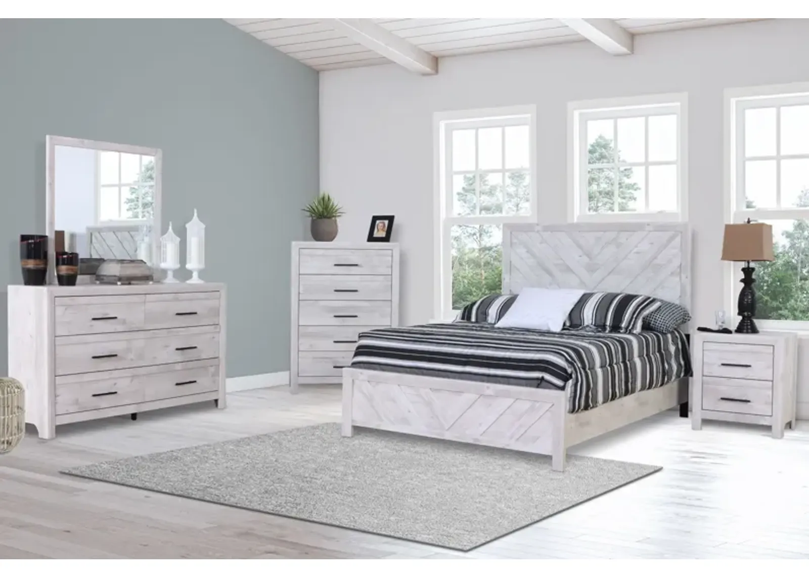 Shevlin 5-Piece King Bedroom Set