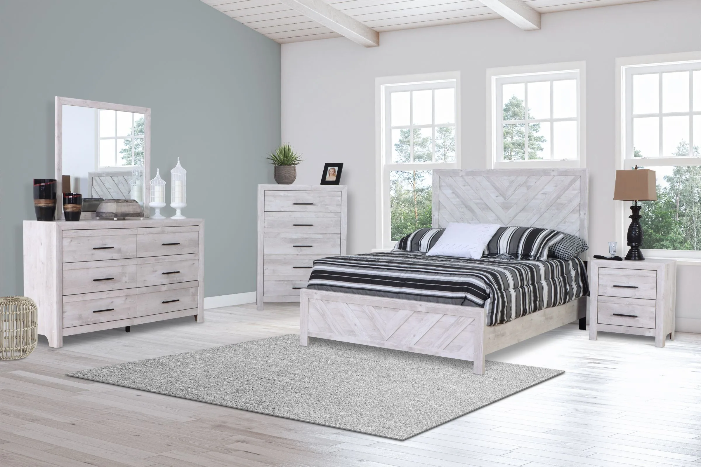 Shevlin 3-Piece King Bedroom Set