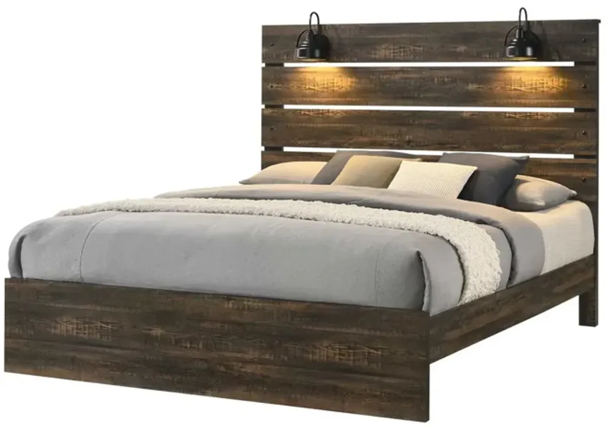 Dixon Brown King Bed