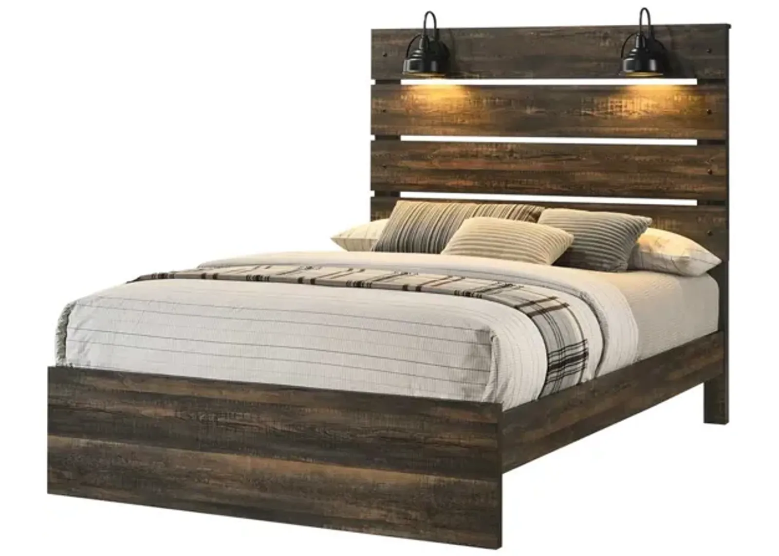 Dixon Brown Queen Bed