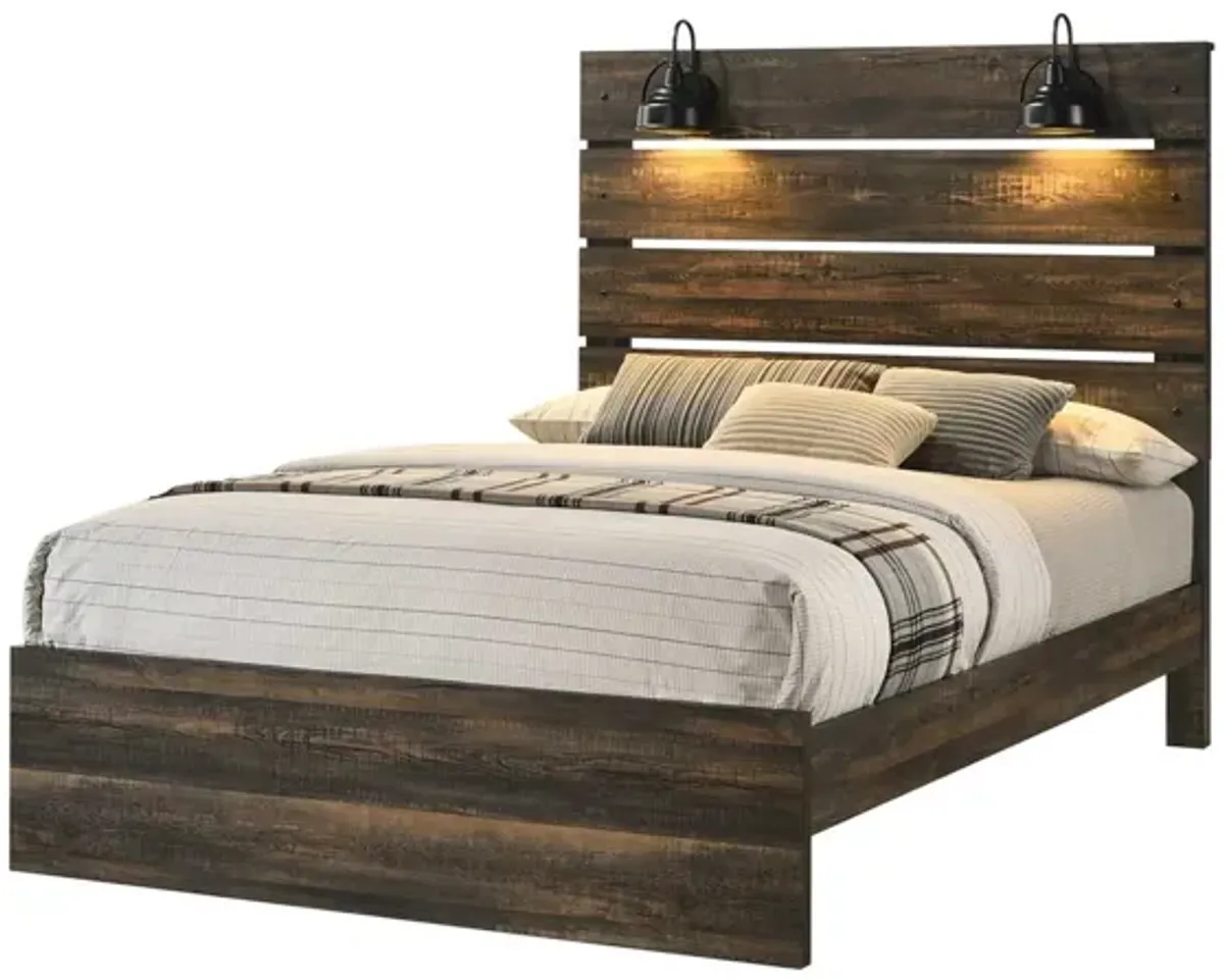 Dixon Brown Queen Bed