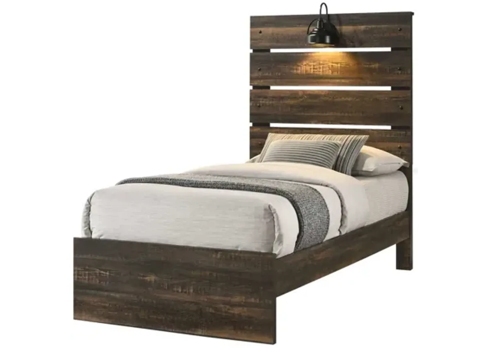 Dixon Brown Twin Bed