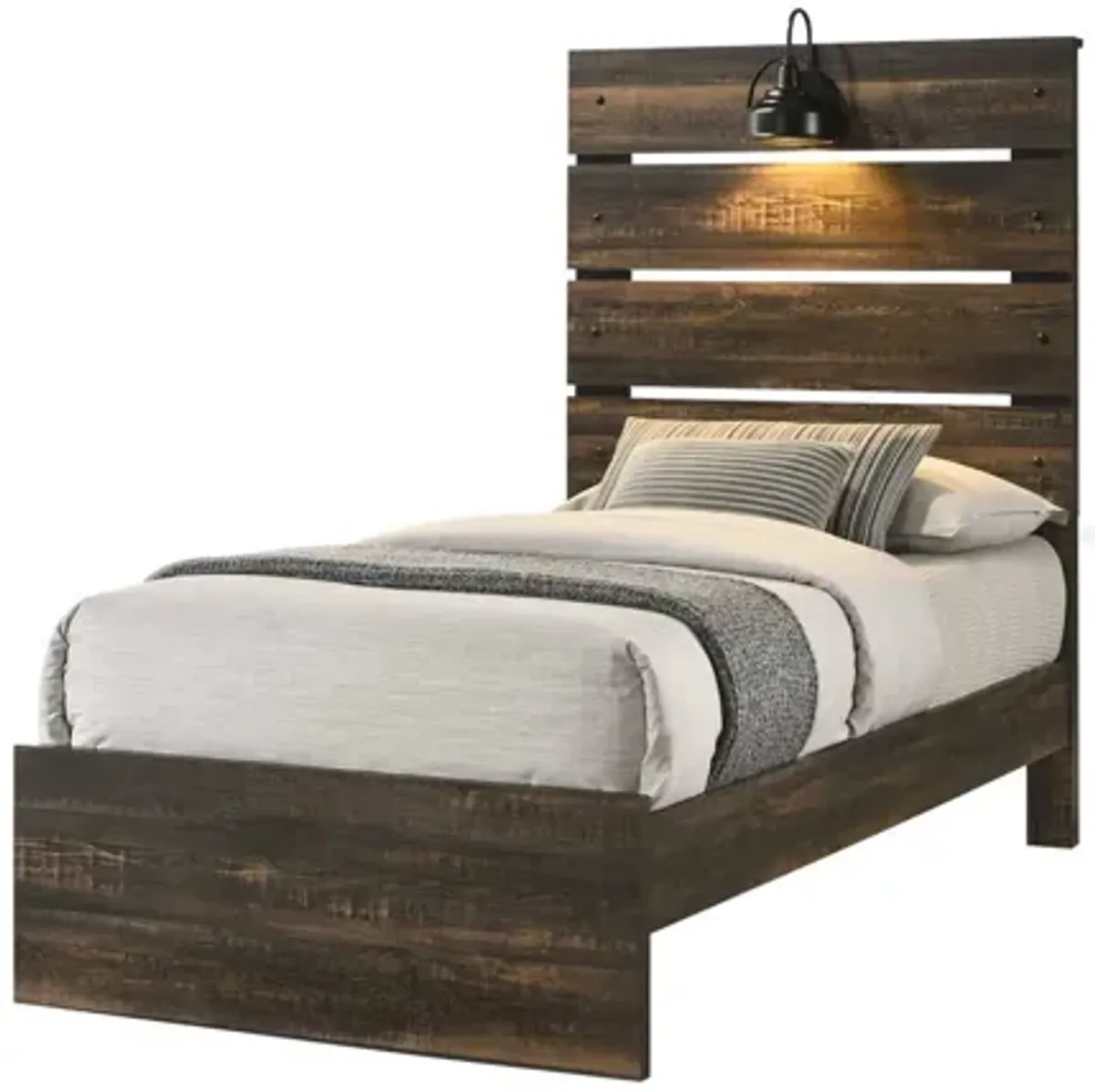 Dixon Brown 5-Piece Twin Bedroom Set