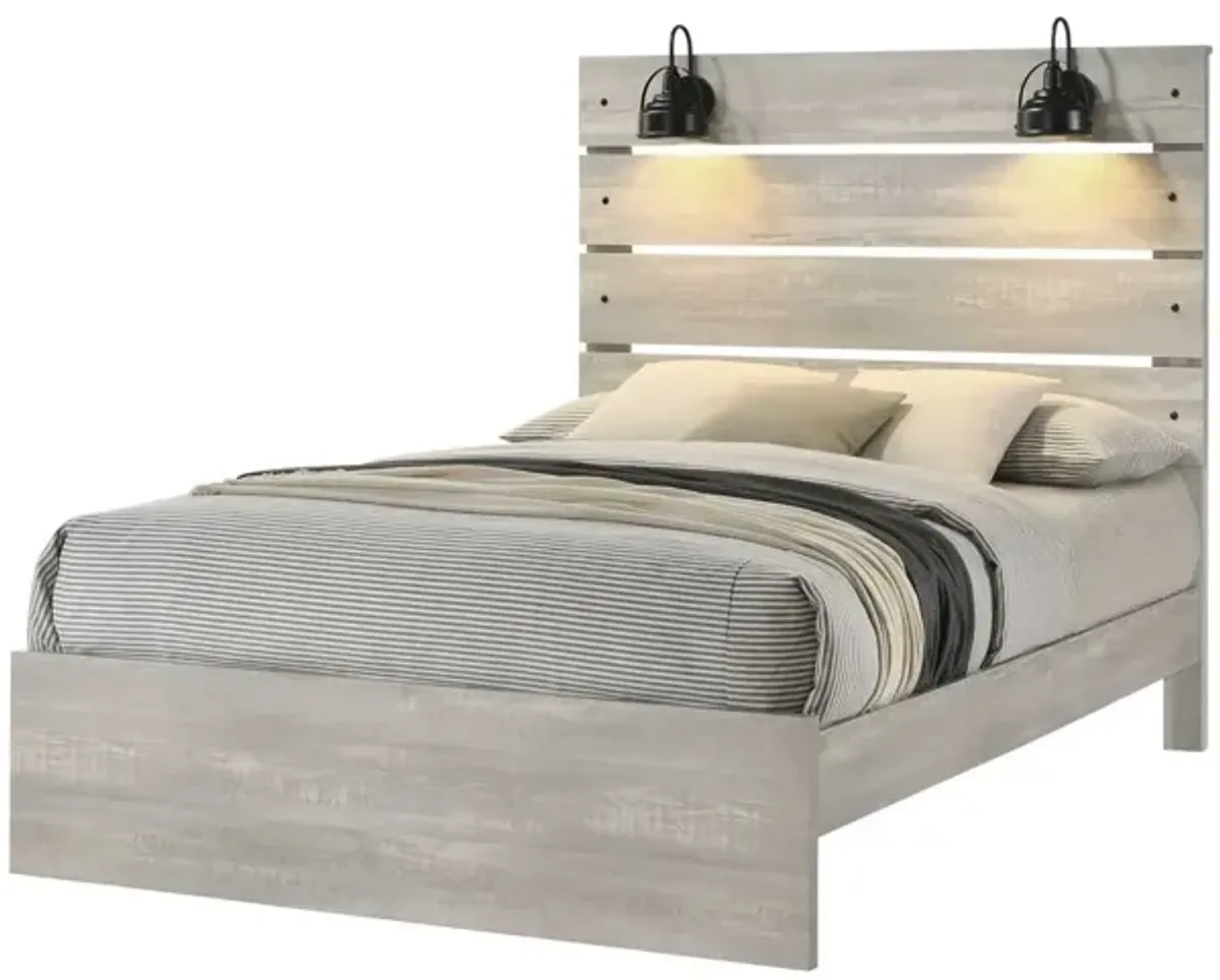 Dixon White Queen Bed