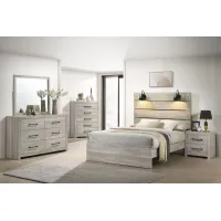 Dixon White 3-Piece Twin Bedroom Set