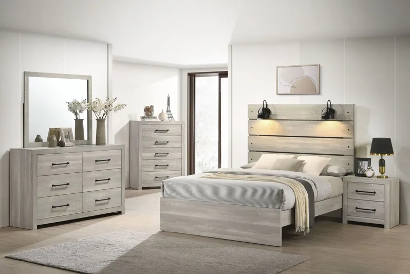 Dixon White 3-Piece Twin Bedroom Set